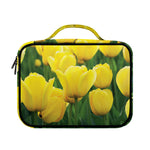 Yellow Tulip Print Briefcase Bible Bag