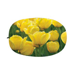 Yellow Tulip Print Car Side Mirror Covers