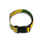 Yellow Tulip Print Dog Collar