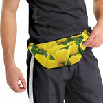 Yellow Tulip Print Fanny Pack