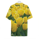 Yellow Tulip Print Hawaiian Shirt