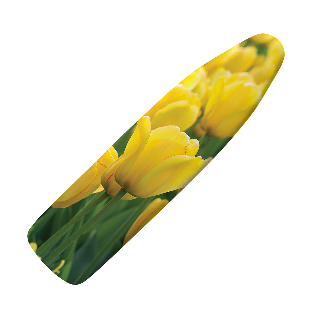 Yellow Tulip Print Ironing Board Cover