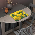 Yellow Tulip Print Placemat