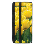 Yellow Tulip Print Refrigerator Handle Covers