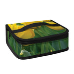 Yellow Tulip Print Small Lunch Bag
