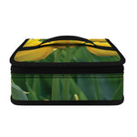 Yellow Tulip Print Small Lunch Bag