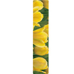 Yellow Tulip Print Table Runner