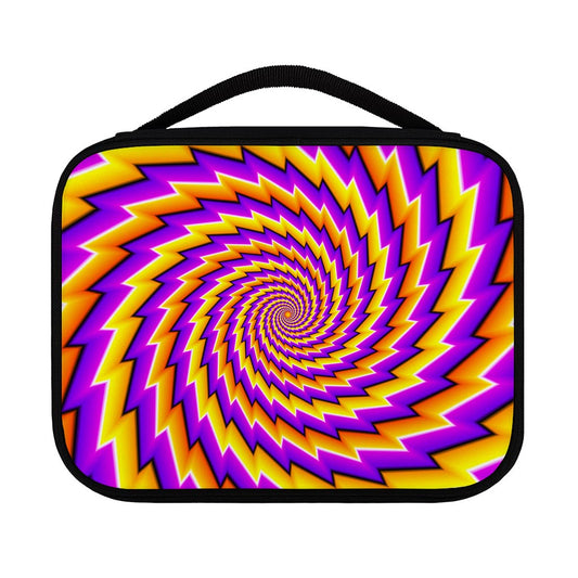 Yellow Twisted Moving Optical Illusion Classic Bible Case