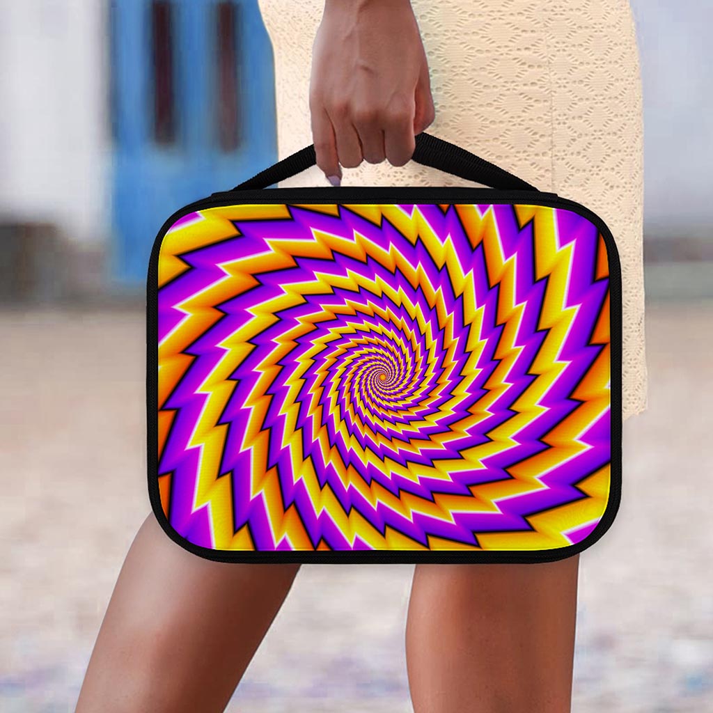 Yellow Twisted Moving Optical Illusion Classic Bible Case
