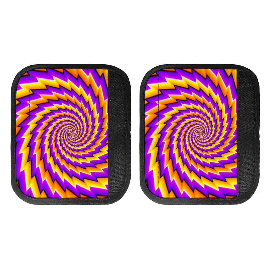 Yellow Twisted Moving Optical Illusion Handle Covers
