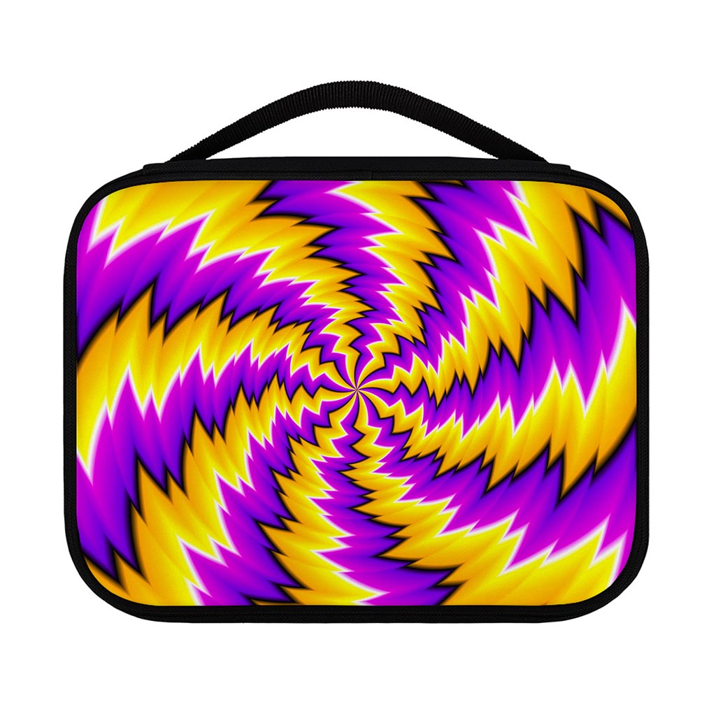 Yellow Vortex Moving Optical Illusion Classic Bible Case