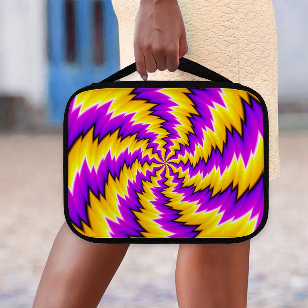 Yellow Vortex Moving Optical Illusion Classic Bible Case