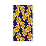 Yellow Watercolor Lily Pattern Print Baby Crib Sheet