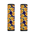 Yellow Watercolor Lily Pattern Print Handle Covers
