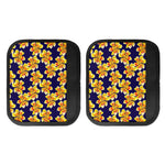 Yellow Watercolor Lily Pattern Print Handle Covers