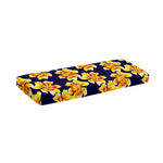 Yellow Watercolor Lily Pattern Print Piano Keyboard Cover