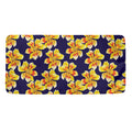 Yellow Watercolor Lily Pattern Print Towel