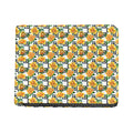 Yellow Watercolor Rose Print Bifold Wallet