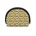Yellow Watercolor Rose Print Coin Purse