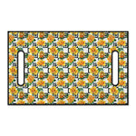 Yellow Watercolor Rose Print Golf Cart Seat Cover