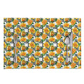 Yellow Watercolor Rose Print Placemat