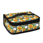 Yellow Watercolor Rose Print Small Lunch Bag