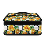 Yellow Watercolor Rose Print Small Lunch Bag