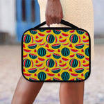 Yellow Watermelon Pieces Pattern Print Classic Bible Case