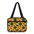 Yellow Watermelon Pieces Pattern Print Double Strap Bible Bag