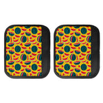 Yellow Watermelon Pieces Pattern Print Handle Covers
