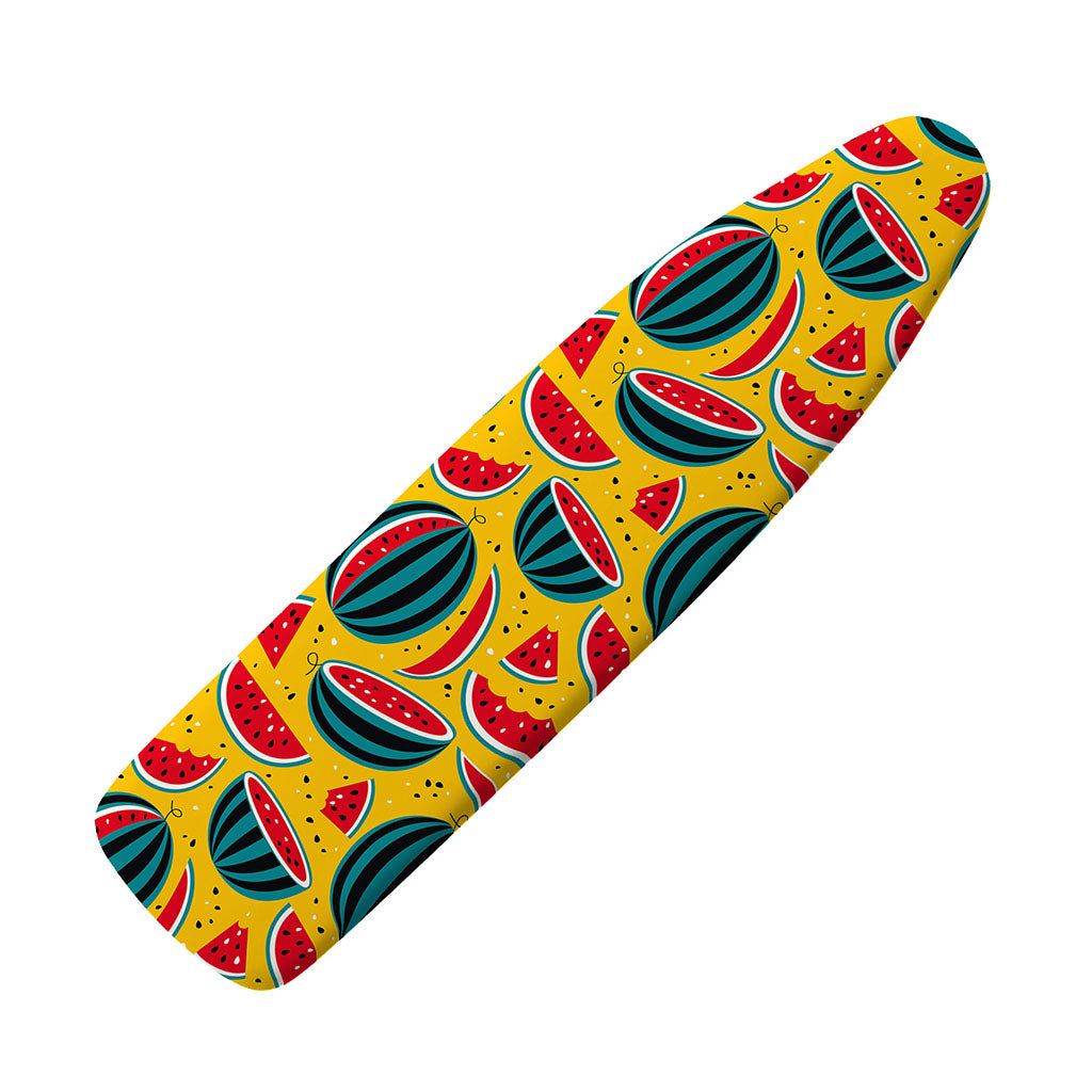 Yellow Watermelon Pieces Pattern Print Ironing Board Cover