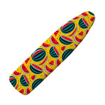 Yellow Watermelon Pieces Pattern Print Ironing Board Cover