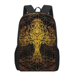 Yggdrasil Tree Of Life Print 17 Inch Backpack