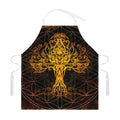 Yggdrasil Tree Of Life Print Adjustable Apron