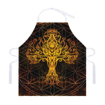 Yggdrasil Tree Of Life Print Adjustable Apron