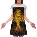 Yggdrasil Tree Of Life Print Adjustable Apron