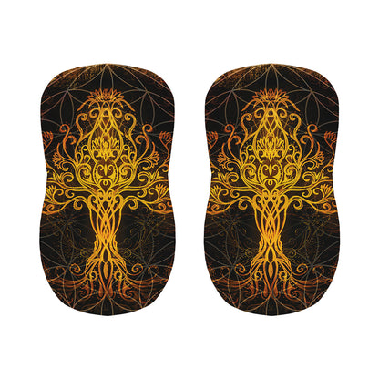 Yggdrasil Tree Of Life Print Bar Stool Covers