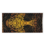 Yggdrasil Tree Of Life Print Beach Towel