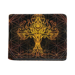 Yggdrasil Tree Of Life Print Bifold Wallet