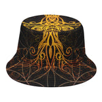 Yggdrasil Tree Of Life Print Bucket Hat