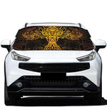 Yggdrasil Tree Of Life Print Car Windshield Snow Cover