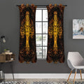 Yggdrasil Tree Of Life Print Grommet Curtain Panels