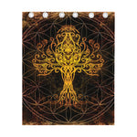 Yggdrasil Tree Of Life Print Curtain