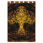 Yggdrasil Tree Of Life Print Curtain