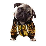 Yggdrasil Tree Of Life Print Dog Zip Up Hoodie