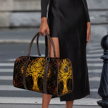 Yggdrasil Tree Of Life Print Duffle Bag