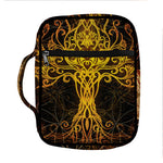 Yggdrasil Tree Of Life Print Front Pocket Bible Bag