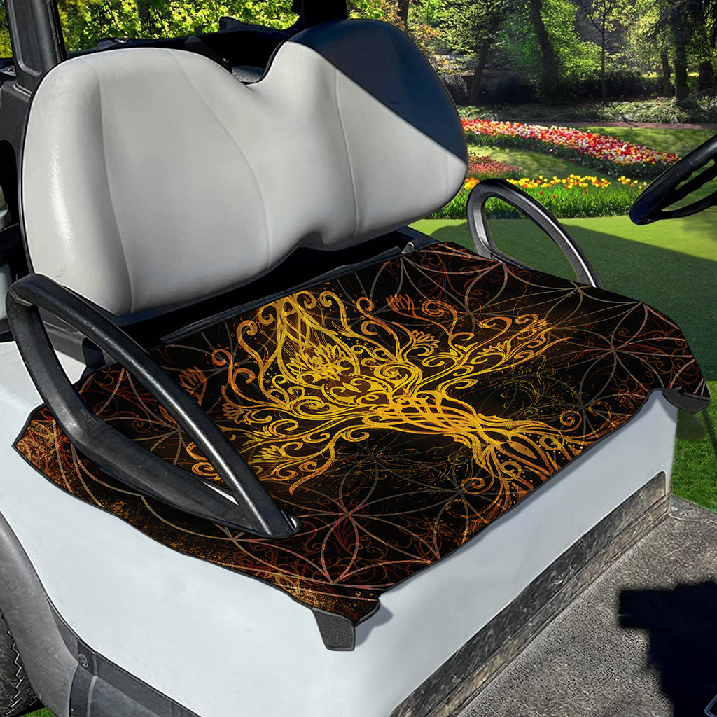 Yggdrasil Tree Of Life Print Golf Cart Seat Cover
