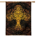 Yggdrasil Tree Of Life Print House Flag