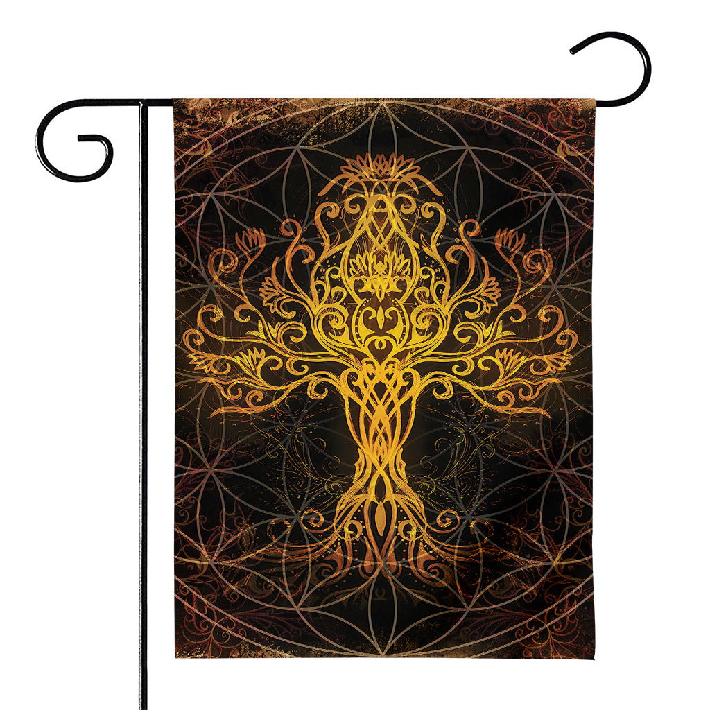 Yggdrasil Tree Of Life Print House Flag